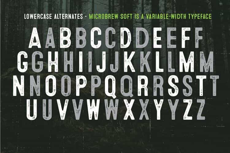 Microbrew Soft Mega Font Family Image 3