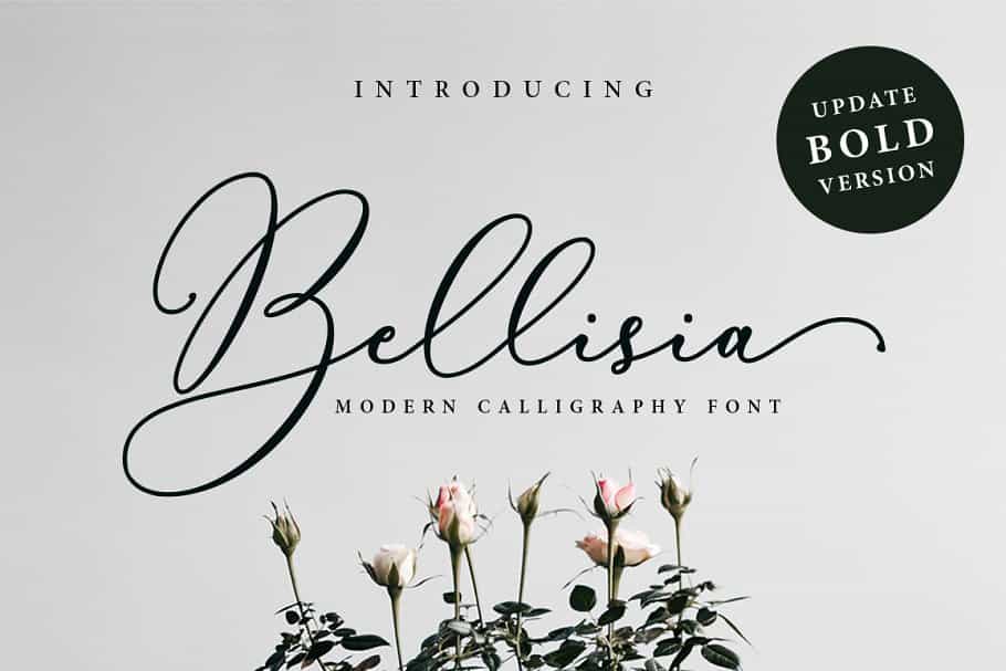 Bellisia Script Font Image 1