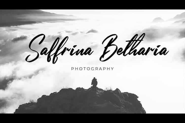 Evallia Signature Font Image 3