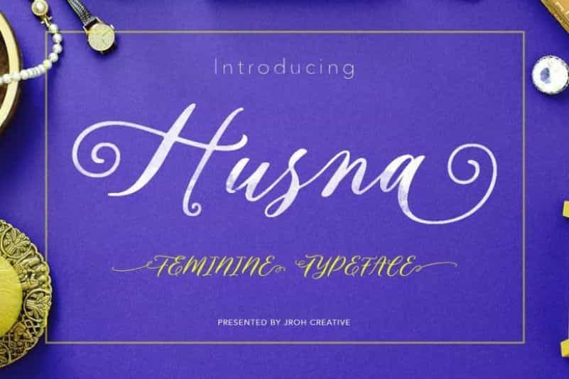 Husna Script Font Image 1