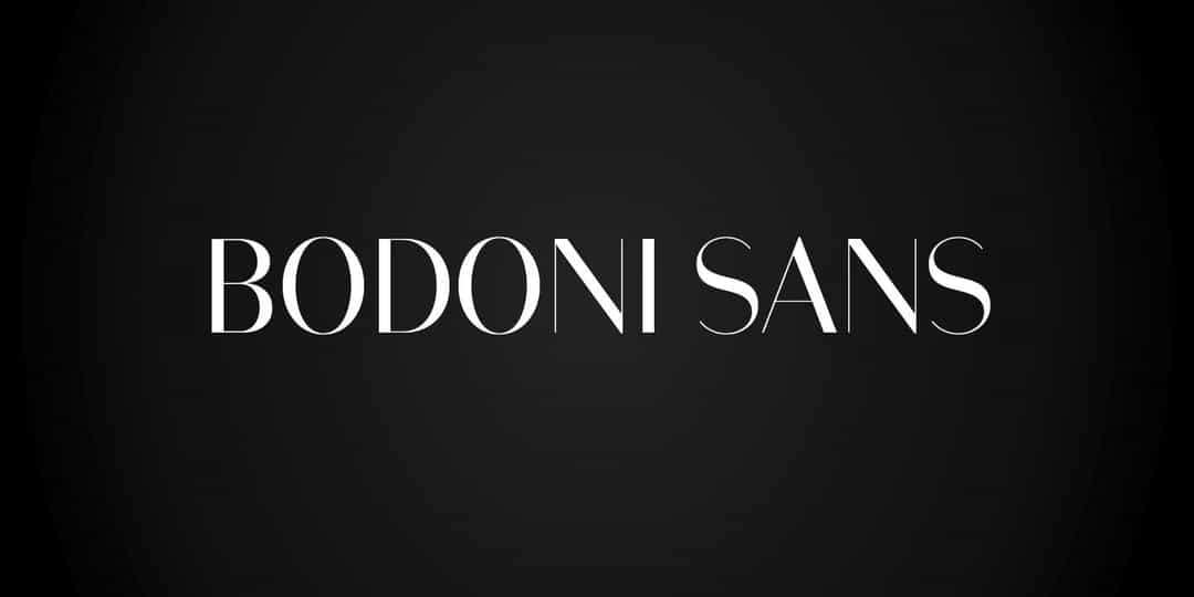 Bodoni Sans Text Font Family Image 1