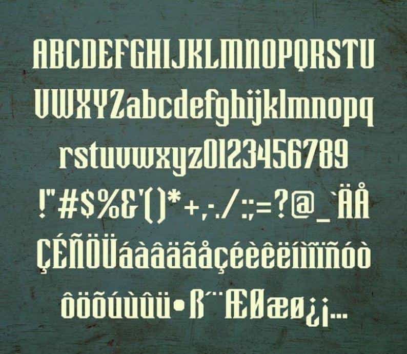 Laguna Creek Font Image 2