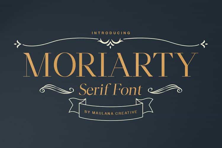Moriarty Serif Demo Font Image 1