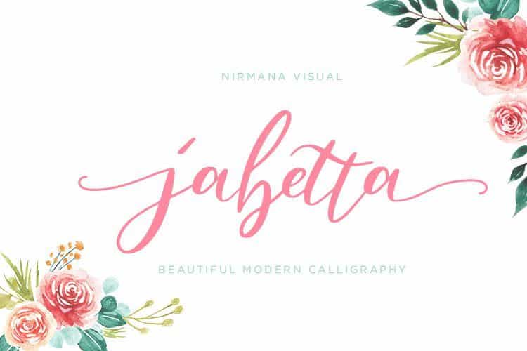 Jabetta Script Font Image 1
