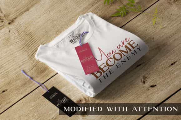 Attention Modern Font Demo Image 2