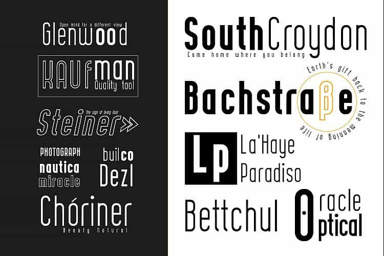 CURVE Calibration Font Family Image 3