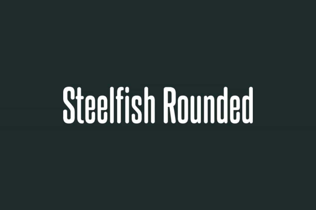 Steelfish Rounded Font Family Image 1