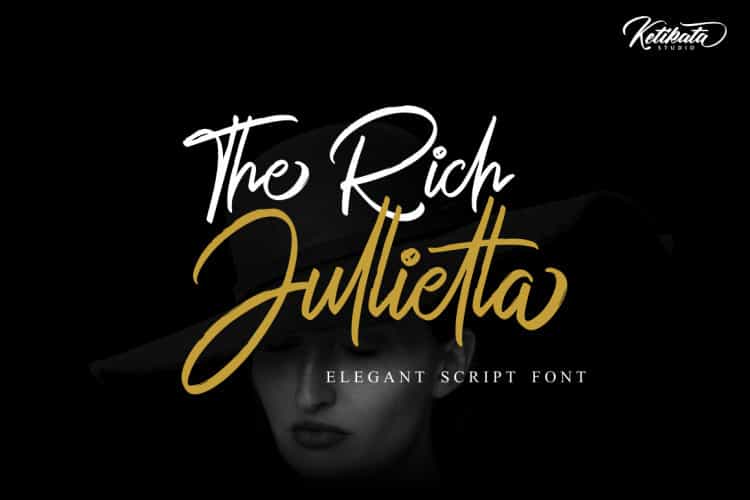 The Rich Jullietta Script Font Image 1