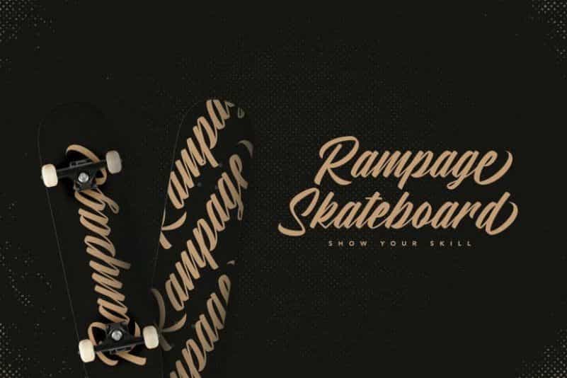 Atlantic Time Script Font Image 2