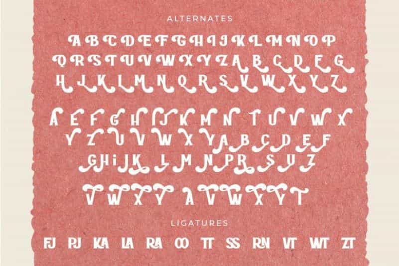 Rottely Display Font Image 3