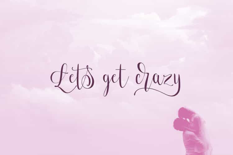 Lets Get Crazy Font Duo Image 1