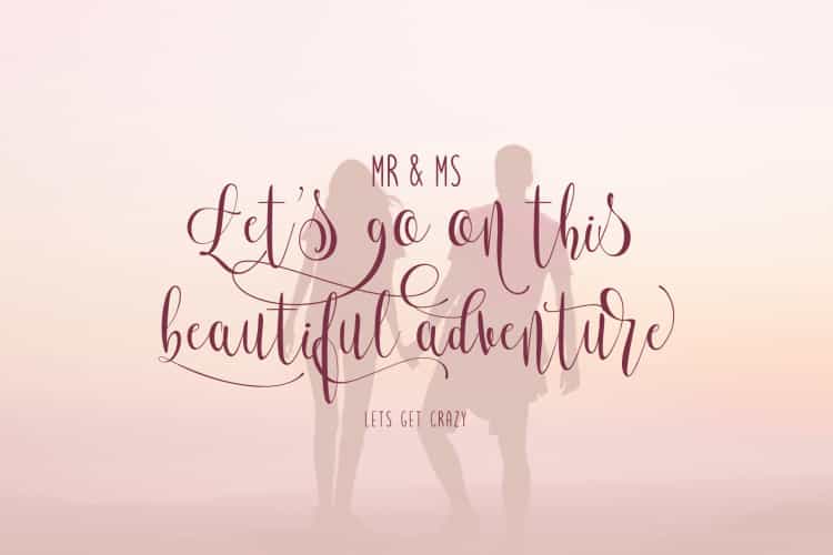 Lets Get Crazy Font Duo Image 3
