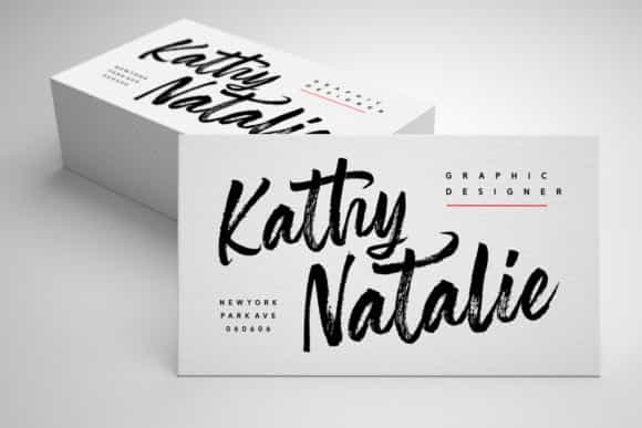 The Friday Stroke Brush Font Image 2
