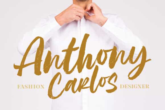Rough Rough Brush Font Image 3
