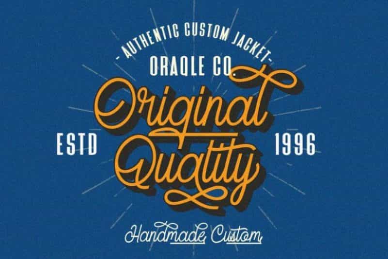 Arkland Monoline Script Font Image 3