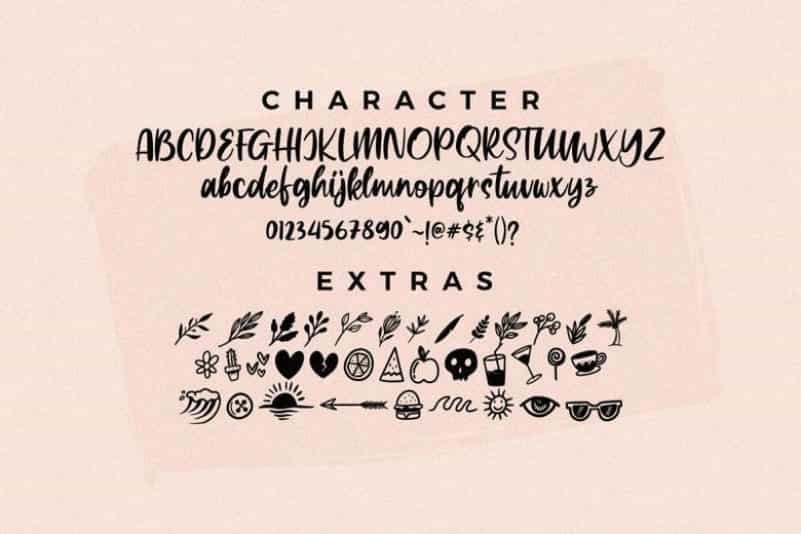 Wakeup Script Font Image 3