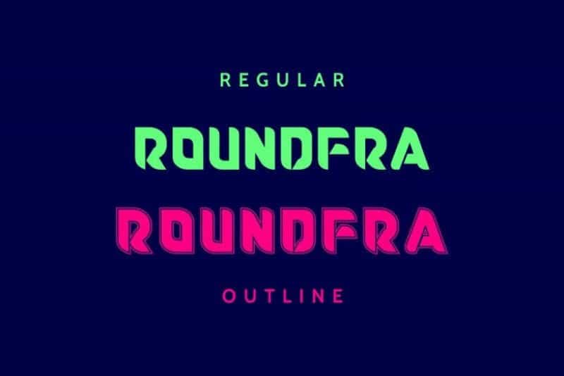 Roundfra Typeface Image 2