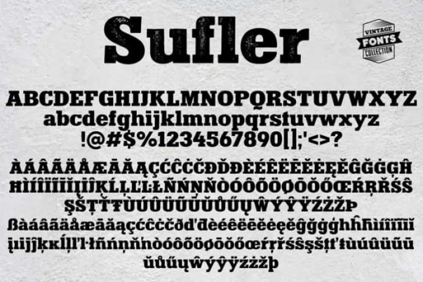 Sufler Font Image 3