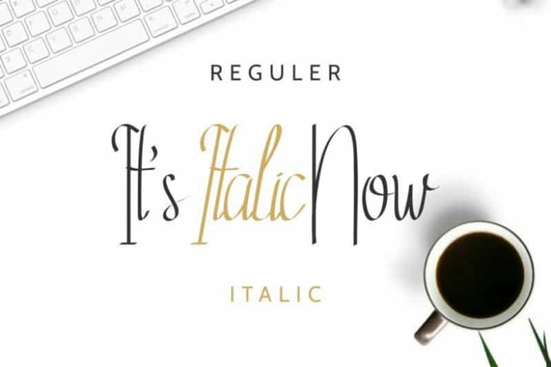 Ethelyne Script Font Image 3