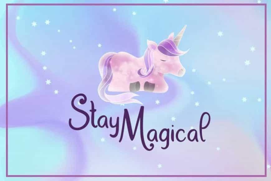 Dream Unicorn Handwritten Font Image 2