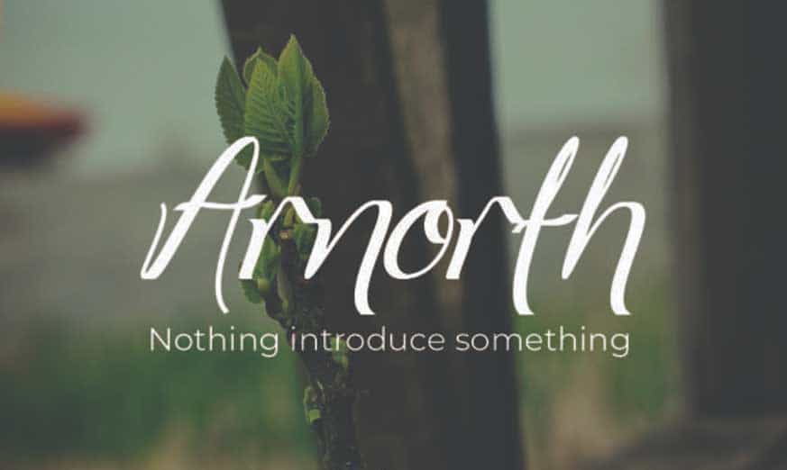 Arnorhth Font Image 1