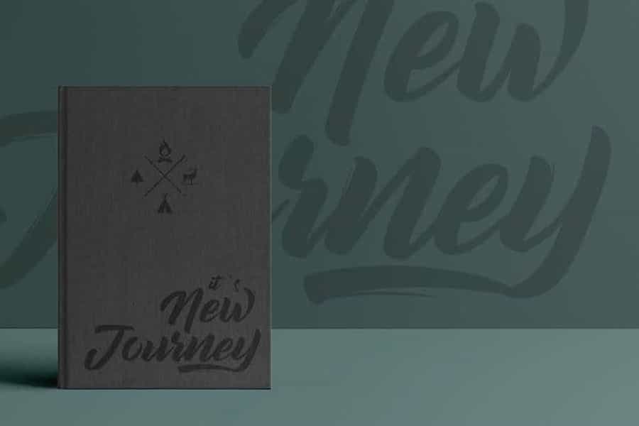 Decalled Script Font Image 2