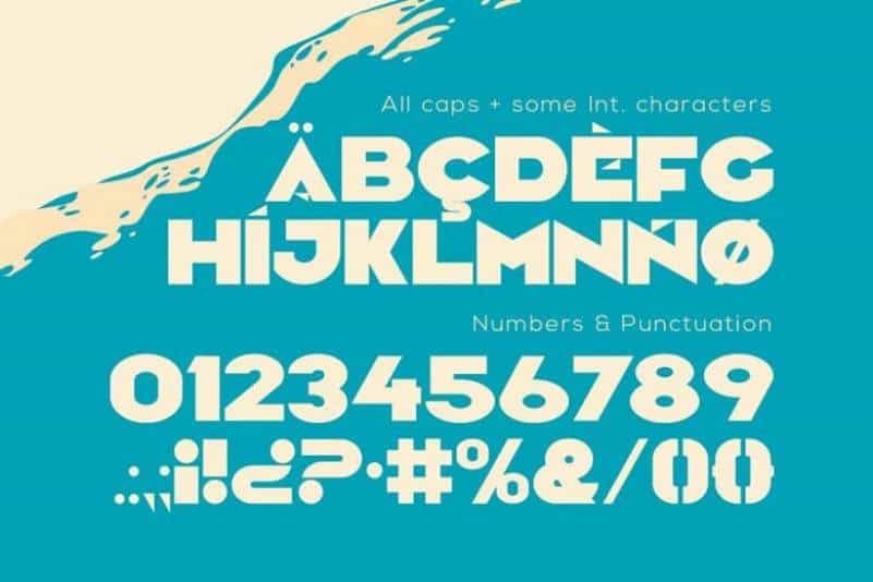 Camar Vintage Font Image 2
