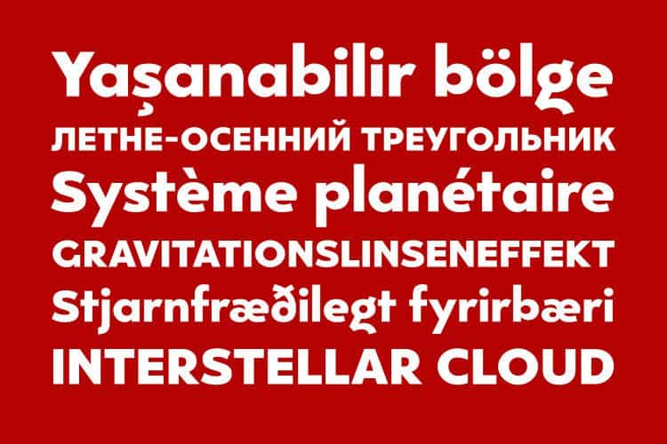 Kepler 296 Sans Font Image 3