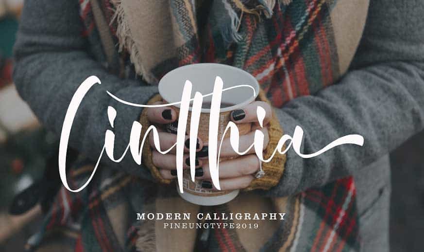 Cintthia Font Image 1