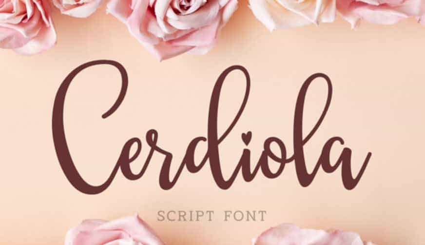 Cerdiola Font Image 1