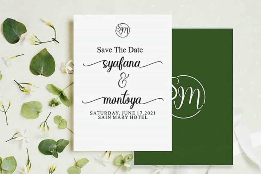 Sayidah Lovely Script Font Image 2