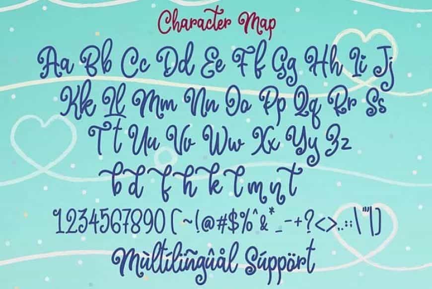 Marline Script Font Image 3