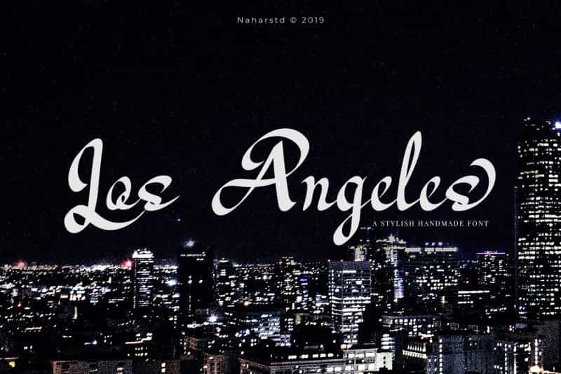 Los Angeles Modern Script Font Image 1