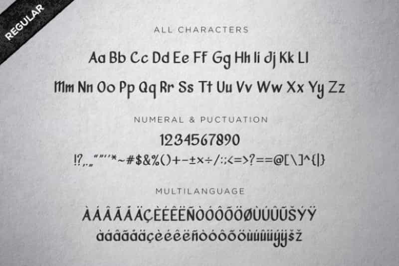 Vanjar Sans Serif Font Image 2