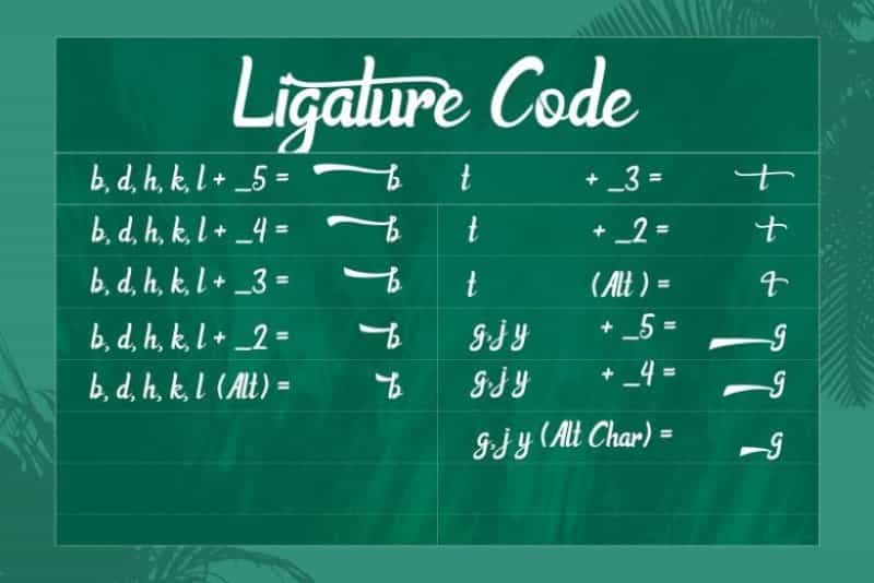 Athena Script Font Image 3