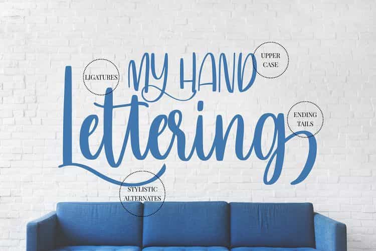 Betterlove Handlettering Font Image 4