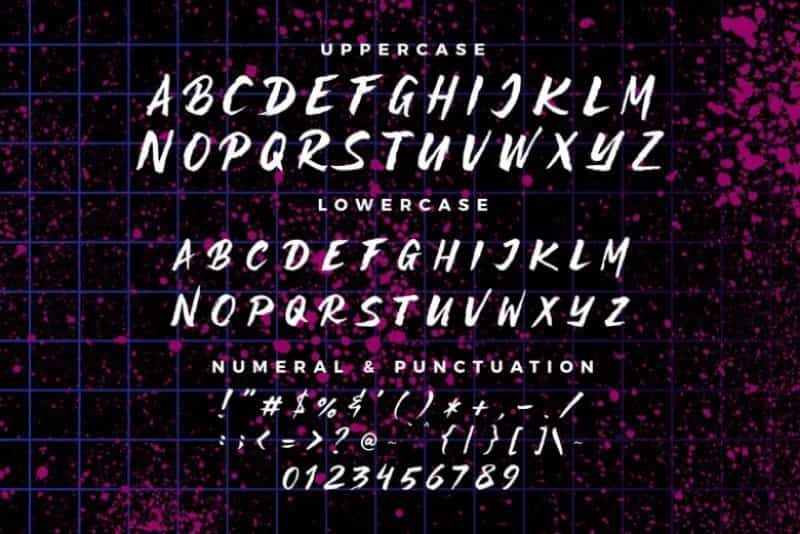 Streaker Freaker Font Image 3