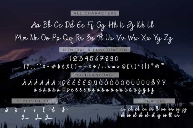 Chattagirie Handwritten Font Image 3
