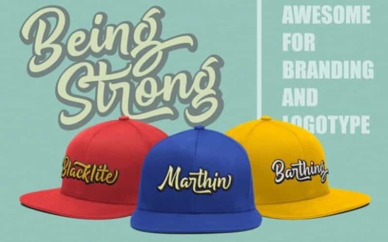 Being Strong Handwritten Font Image 2