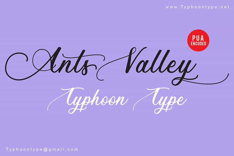 Ants Valley Font Image 1