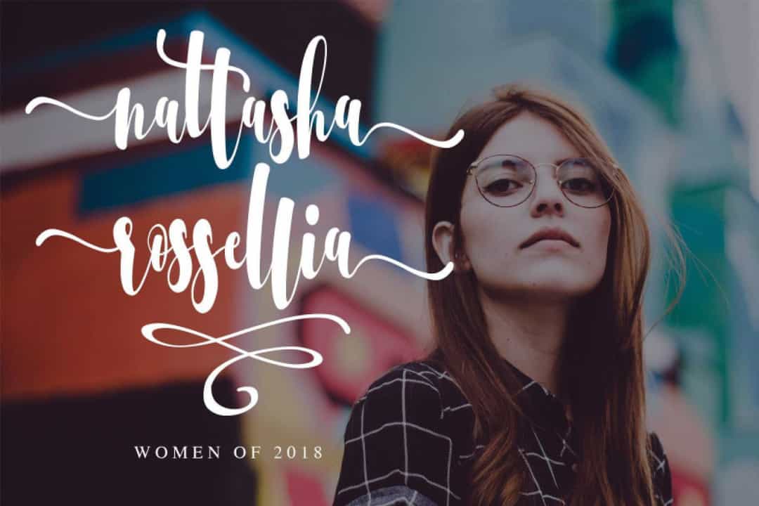 Srikonitta Script Font Image 3