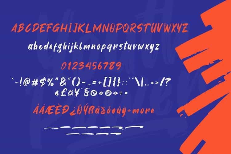 Youth Power Brush Font Image 3