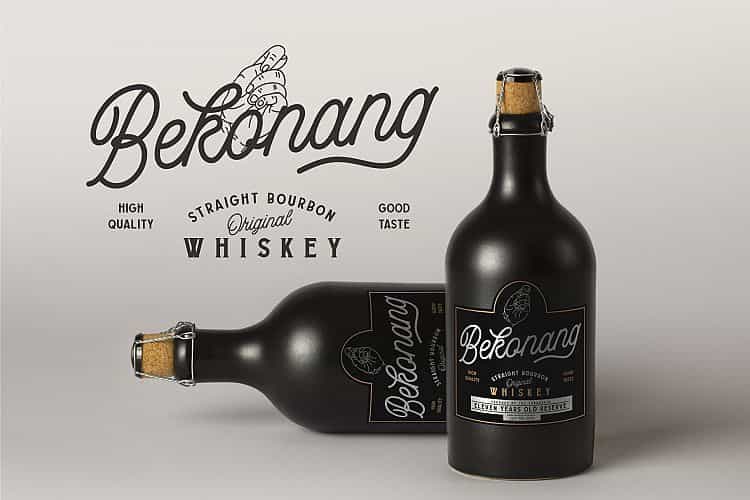 Buryland Script Font Image 2