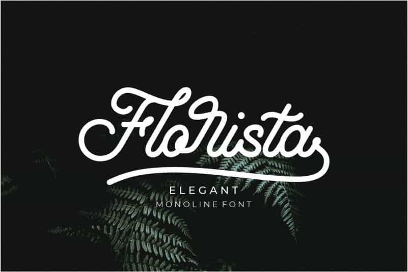 Florista Script Font Image 1