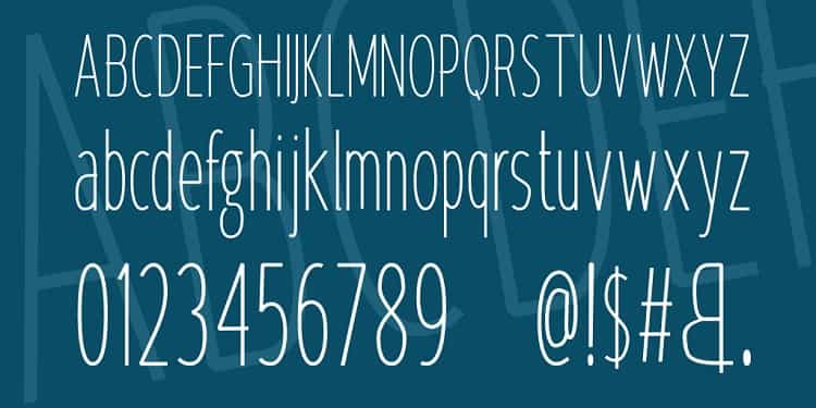 Krempeng Sans Font Image 2