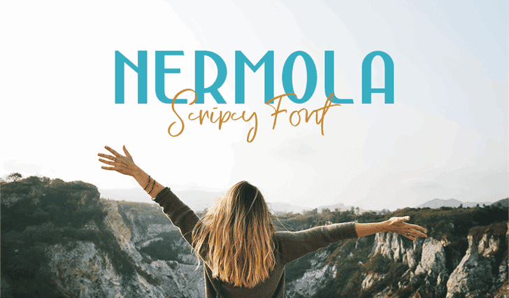 Nermola Script Font Image 1