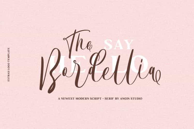 The Bordellia Font Duo Image 1