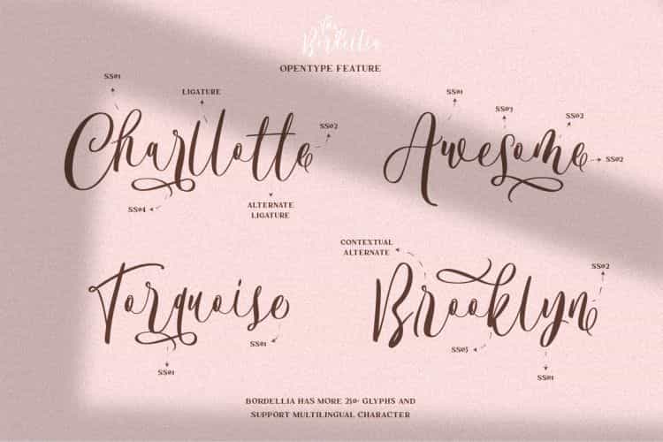 The Bordellia Font Duo Image 2
