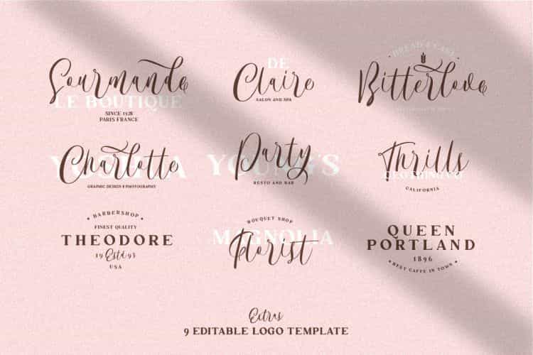 The Bordellia Font Duo Image 3