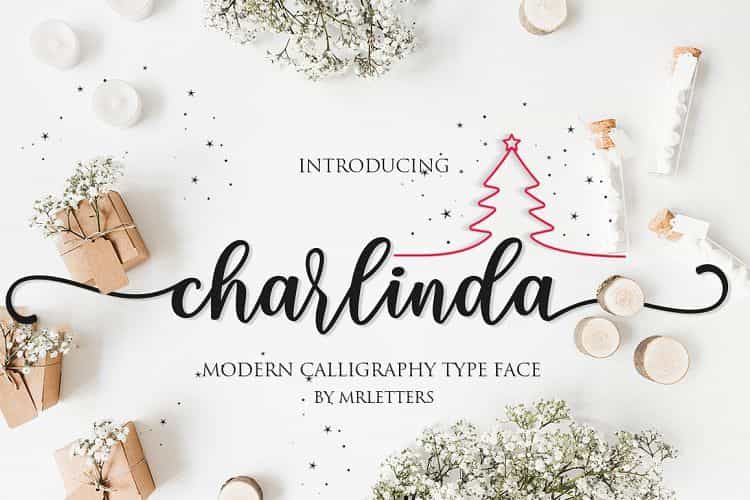 Charlinda Script Font Image 1